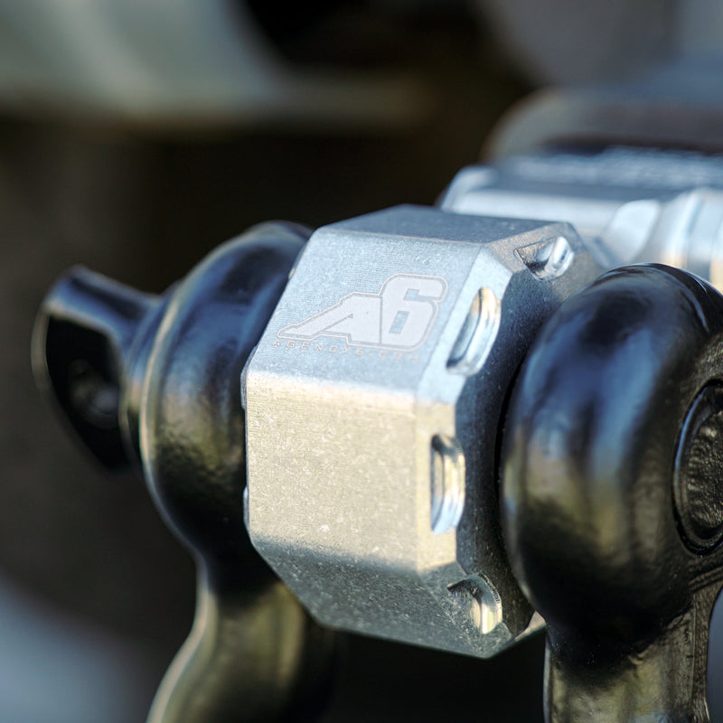 Load image into Gallery viewer, Shackle Block 2&quot; Assembly - Raw
