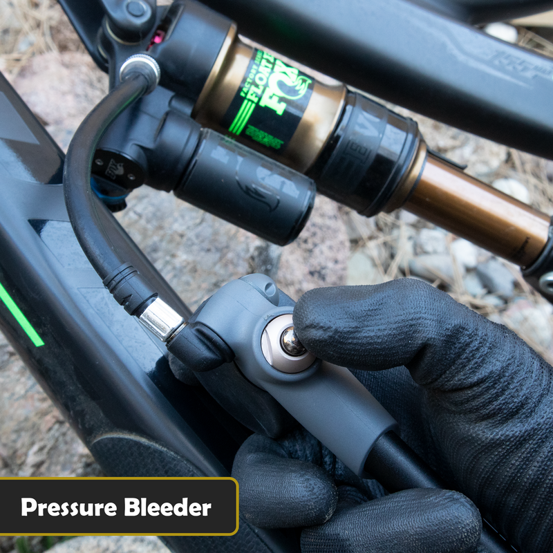 Load image into Gallery viewer, ShockPro™ Mountain Bike Shock Pump with Gauge - 300 PSI

