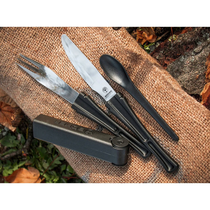Load image into Gallery viewer, SnacPac Utensils Kit ( Fork, Spoon, Knife, Salt &amp; Pepper Shaker )
