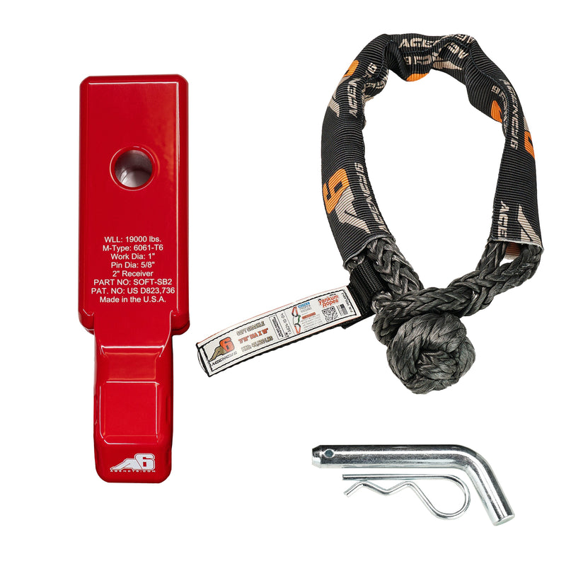 Load image into Gallery viewer, Soft Shackle Block 2&quot; Assembly
