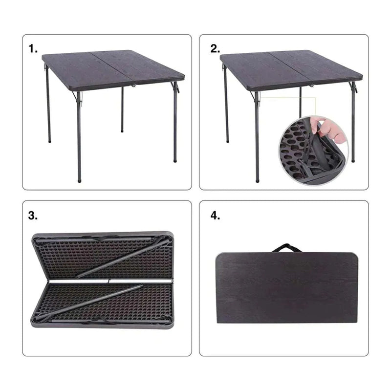 Load image into Gallery viewer, Lightweight Portable Square Card Table with Folding Legs
