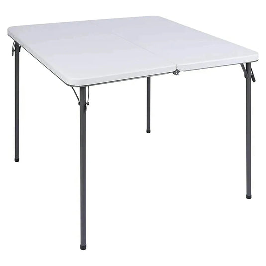 Lightweight Portable Square Card Table with Folding Legs