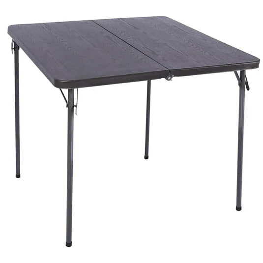Lightweight Portable Square Card Table with Folding Legs