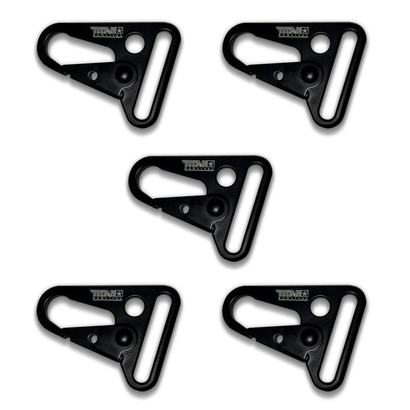 Load image into Gallery viewer, HK-Style Snap Hooks, 5-Pack
