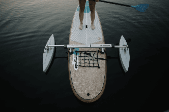 Load image into Gallery viewer, SUP Stabilizer Float Package - Red Floats
