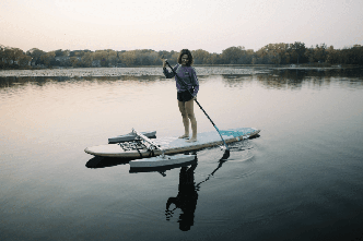 Load image into Gallery viewer, SUP Stabilizer Float Package - Red Floats
