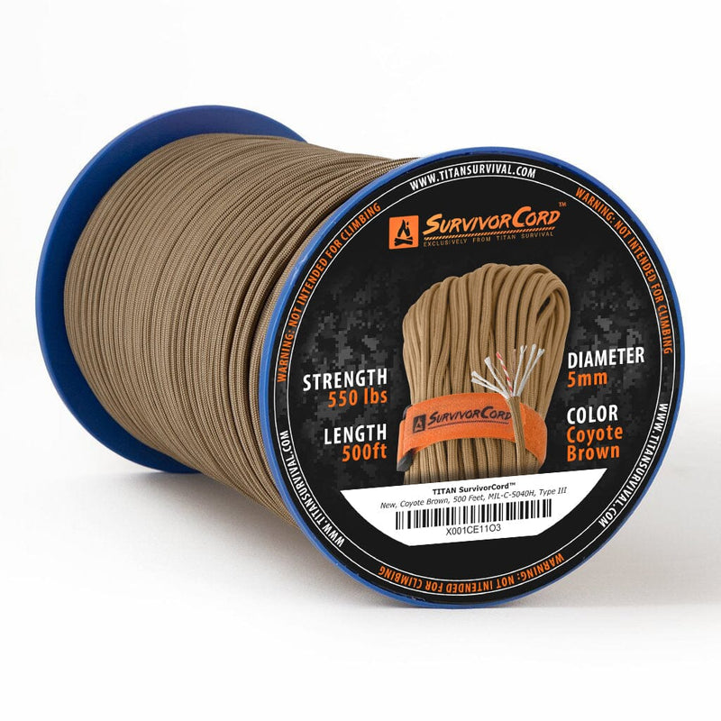 Load image into Gallery viewer, SurvivorCord | COYOTE BROWN
