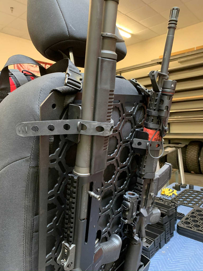 Load image into Gallery viewer, Shotgun and Rifle Mount - Vehicle Seat Back Mounting Kit
