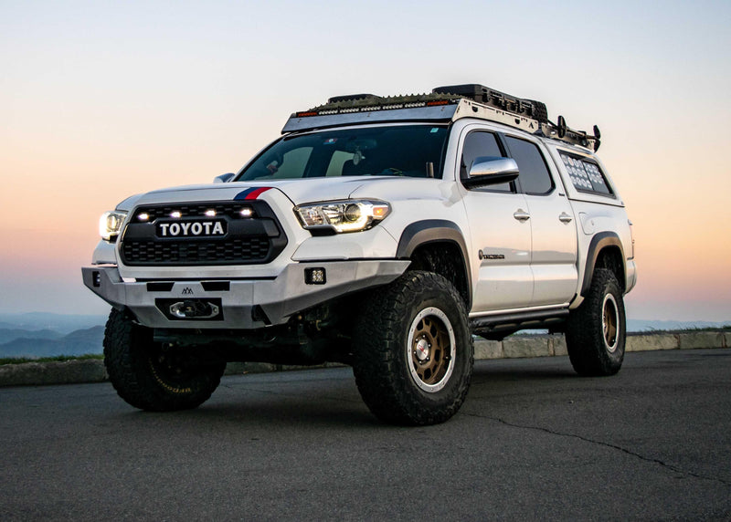 Load image into Gallery viewer, Toyota Tacoma 3rd Gen (2016-2023) Hi-Lite Overland Front Bumper [No Bull Bar]
