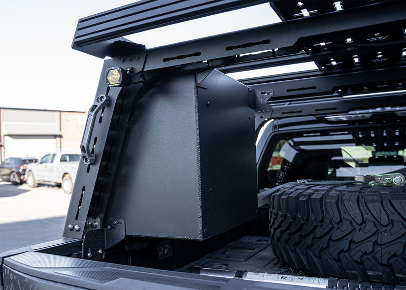 Load image into Gallery viewer, Aluminum Bed Rack Storage Box - Toyota Tundra
