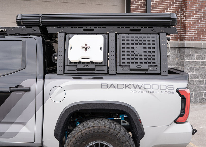 Load image into Gallery viewer, Aluminum Bed Rack Storage Box - Toyota Tundra
