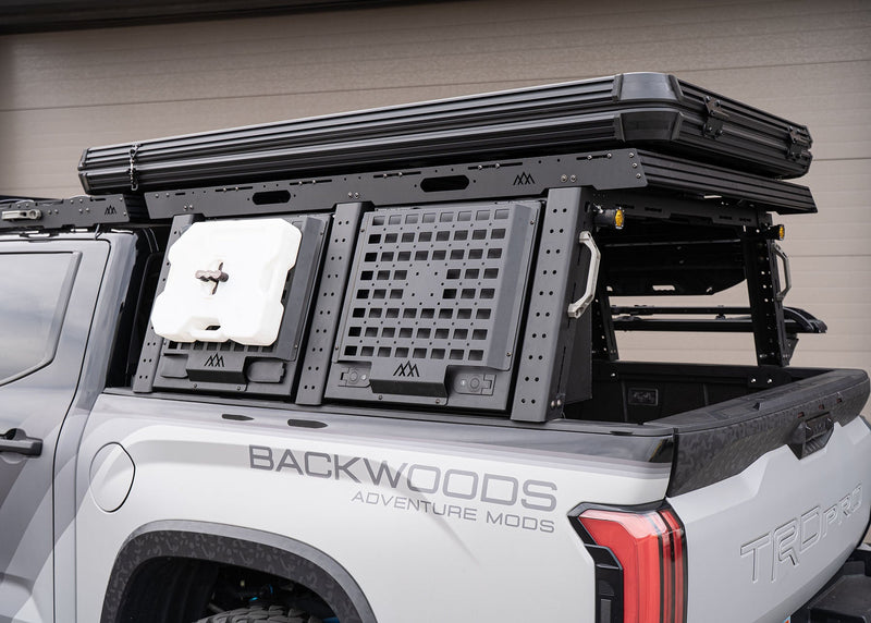 Load image into Gallery viewer, Aluminum Bed Rack Storage Box - Toyota Tundra

