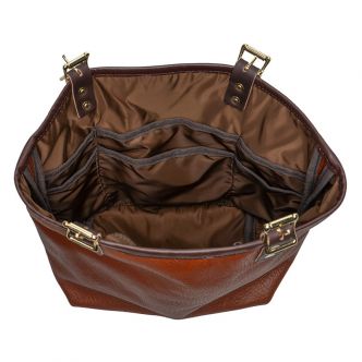 Load image into Gallery viewer, Bison Leather Travel Tote
