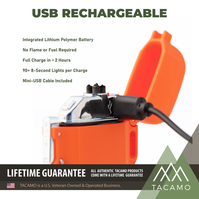 Load image into Gallery viewer, TACAMO H2 Rechargeable Electric Arc Lighter

