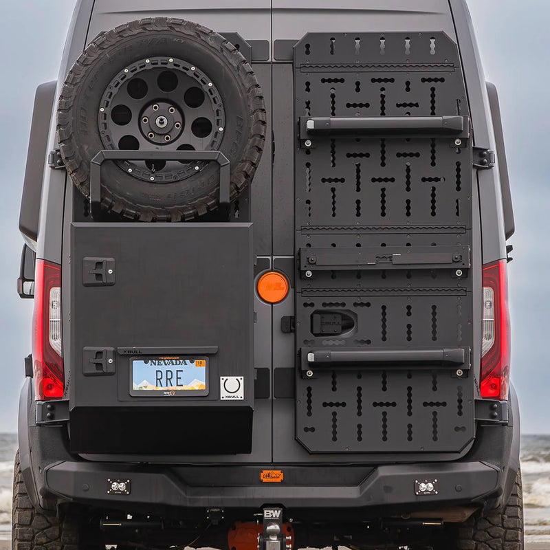 Load image into Gallery viewer, Rear Cargo Carrier – MB Sprinter VS30/ 907 (2019+ &amp; Revel)  – XBULL
