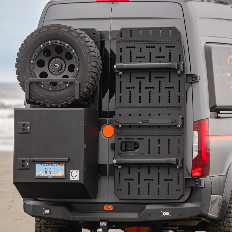 Load image into Gallery viewer, Rear Cargo Carrier – MB Sprinter VS30/ 907 (2019+ &amp; Revel)  – XBULL
