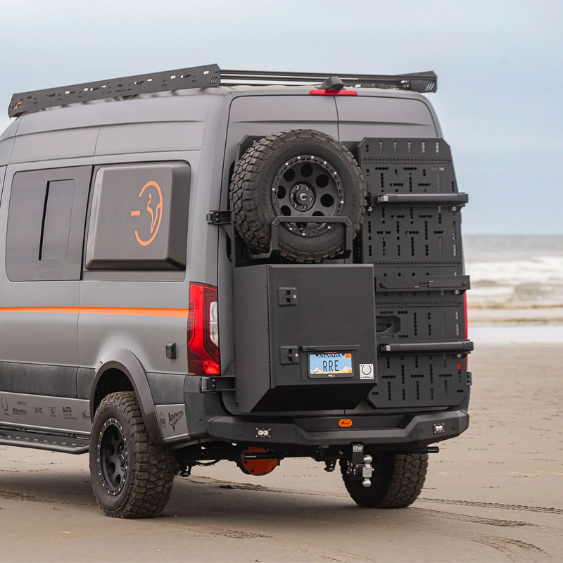 Load image into Gallery viewer, Rear Cargo Carrier – MB Sprinter VS30/ 907 (2019+ &amp; Revel)  – XBULL
