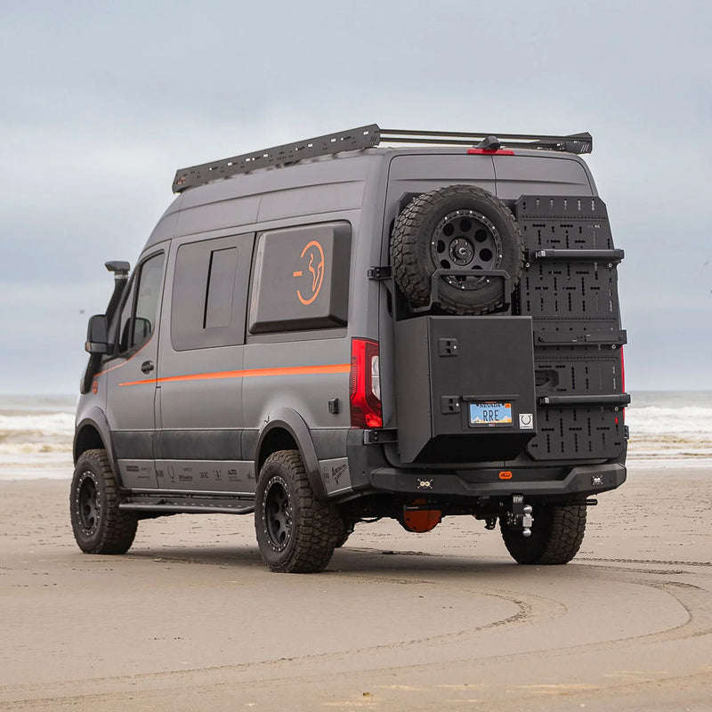 Load image into Gallery viewer, Rear Cargo Carrier – MB Sprinter VS30/ 907 (2019+ &amp; Revel)  – XBULL
