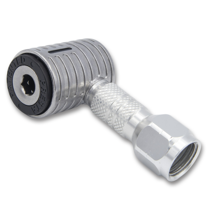 Lightning™ XP Locking Presta Air Chuck for Bike Tires - 1/4