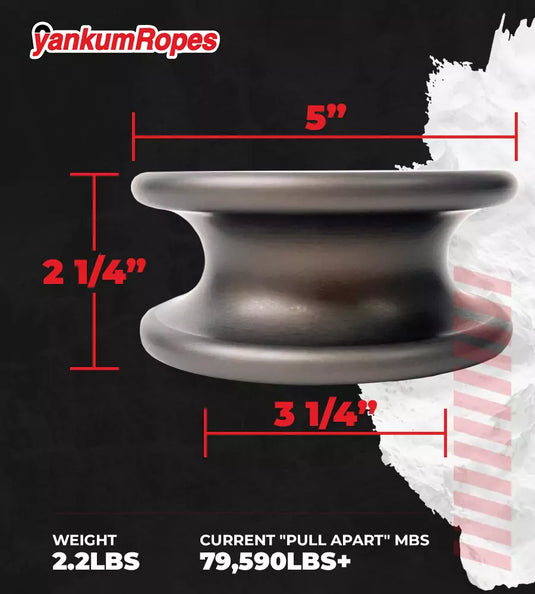 Yankum Ropes Offset Winch Snatch Ring