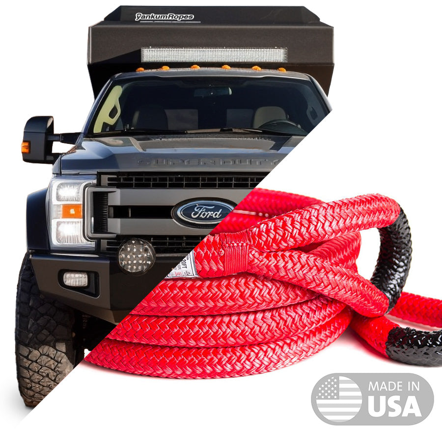 Yankum Ropes 1 1/4" Kinetic Recovery Rope "Mamba"