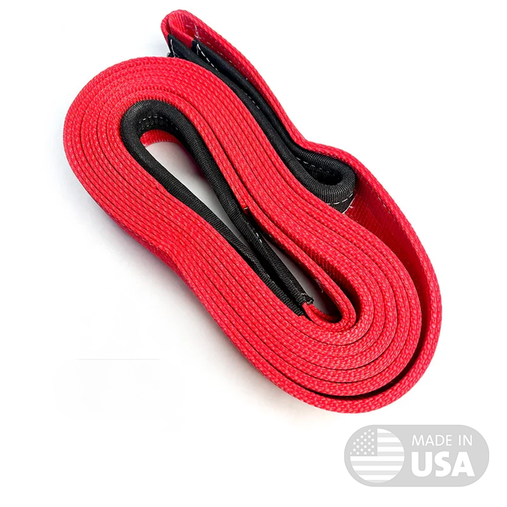 Load image into Gallery viewer, Yankum Ropes 3&quot; Flat Tow Strap &quot;Copperhead&quot; [WLL 7440/9300/18600 lbs]
