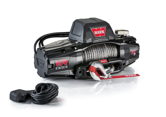 Warn Industries VR EVO 10-S Winch with Synthetic Rope - 103253k