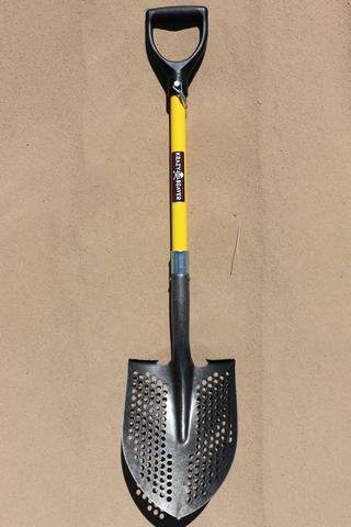 Mud Shovel 40 Inch Long Steel Black/Yellow Krazy Beaver