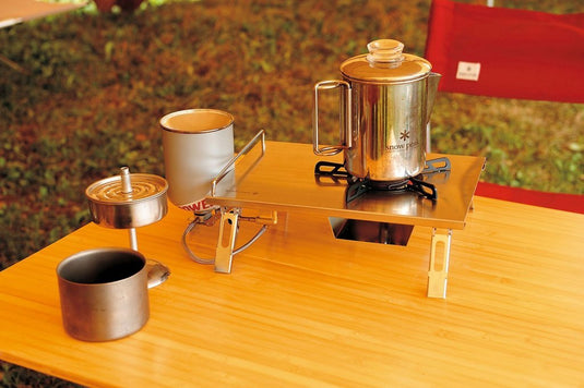 Snow Peak Field Coffee Master Stainless Coffee Percolator