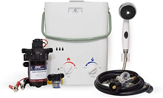 EccoTemp L5 Tankless Water Heater w/ EccoFlo 12v Water Pump