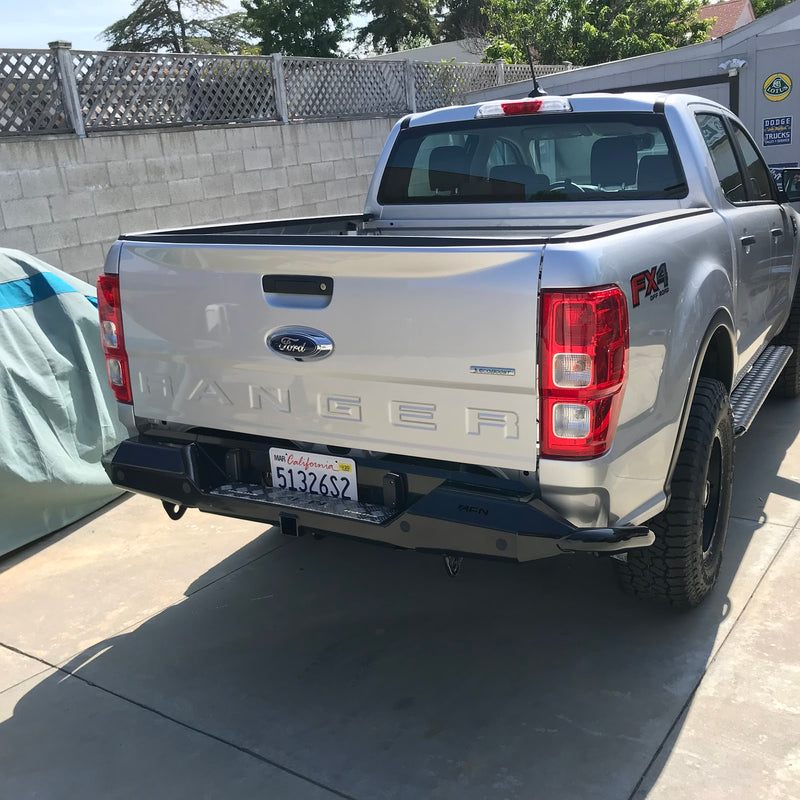 Load image into Gallery viewer, AFN Rear Step Bar W/Trailer Hitch - Ranger 2019 UP
