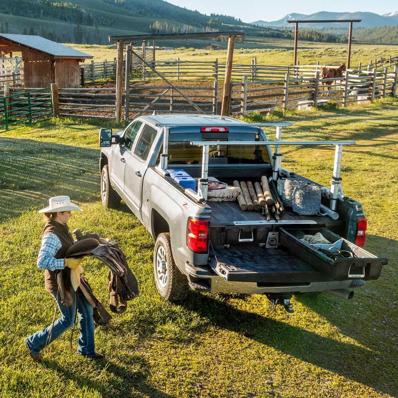 Load image into Gallery viewer, DECKED Nissan Titan Truck Bed Storage System and Organizer. Current Model.
