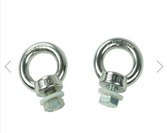 Stainless Steel Tie Down Rings by Front Runner