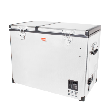 Load image into Gallery viewer, EXPEDITION SERIES EX85D Stainless Steel AC/DC Fridge/Freezer
