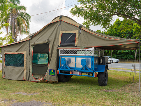 Load image into Gallery viewer, Howling Moon XT Deluxe Trailer Tent
