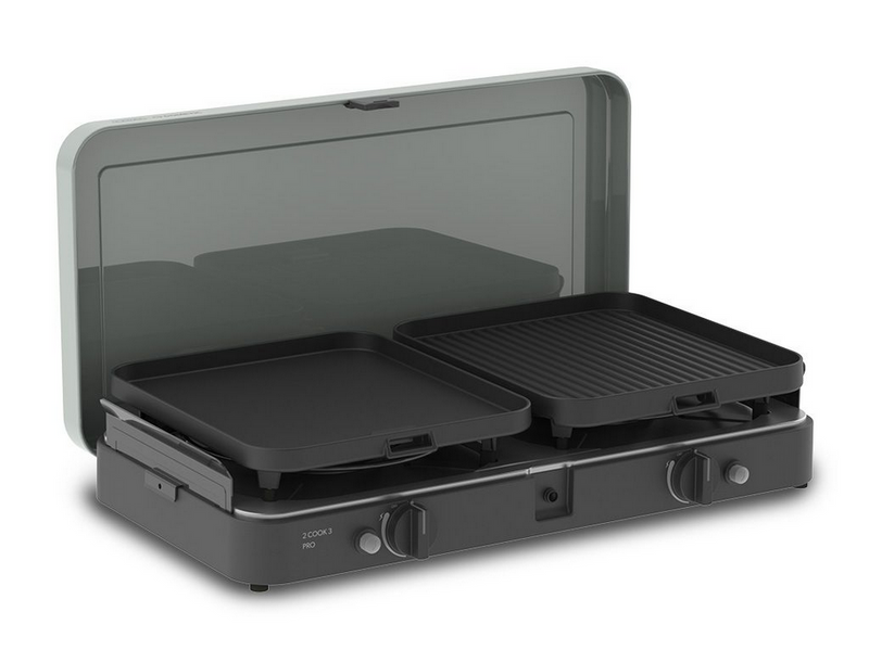 Load image into Gallery viewer, 2 Cook 3 Pro Deluxe/ Portable 3 Piece/ Gas Barbeque/ Camp Cooker - By CADAC

