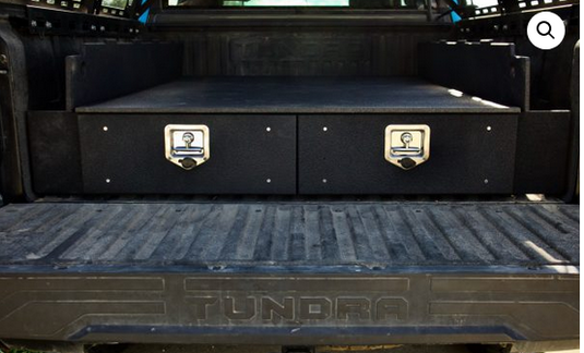 SHW OFFROAD 3rd Gen Toyota Tundra Composite Half Drawer System