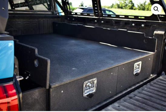 Load image into Gallery viewer, SHW OFFROAD 3rd Gen Toyota Tundra Composite Half Drawer System
