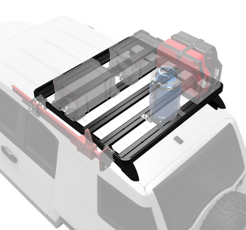 Toyota FJ Cruiser Slimline II 1/2 Roof Rack Kit - by Front Runner