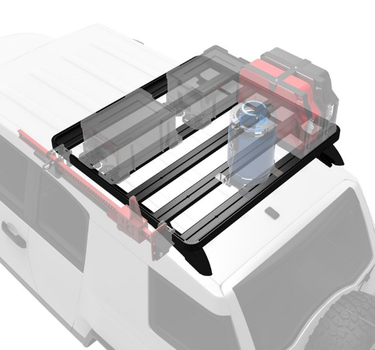 Load image into Gallery viewer, Toyota FJ Cruiser Slimline II 1/2 Roof Rack Kit - by Front Runner
