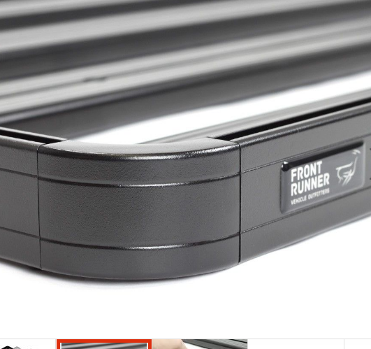 Load image into Gallery viewer, Toyota Land Cruiser 76 Slimline II 1/2 Roof Rack Kit - by Front Runner
