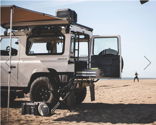 Land Rover Defender (1983-2016) Gullwing Window / Glass - by Front Runner