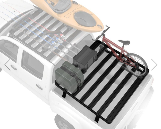 Load image into Gallery viewer, Nissan Frontier Pickup Truck (1997-Current) Slimline II Load Bed Rack Kit - by Front Runner
