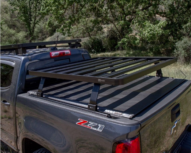 Load image into Gallery viewer, GMC Canyon Roll Top 5.1&#39; (2015-Current) Slimline II Load Bed Rack Kit - by Front Runner
