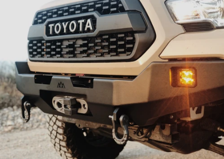 Load image into Gallery viewer, 2016+ Tacoma Hi-Lite Overland Full Front Bumper
