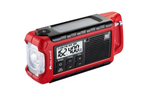 Load image into Gallery viewer, Midland E+Ready Compact Emergency Crank Radio w/ AM/FM Weather Alert

