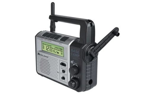 Midland GMRS Base Camp Emergency Crank Radio EXTENDED LEAD TIME