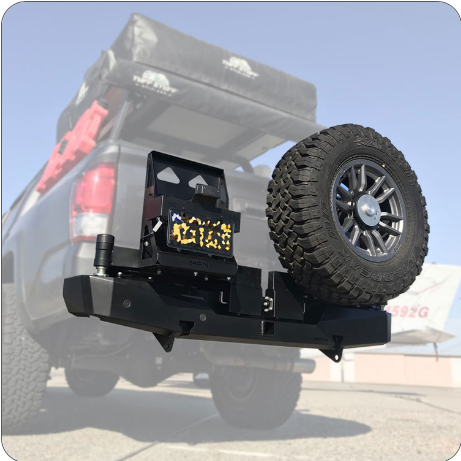 Load image into Gallery viewer, AFN Rear Bumper Toyota Tacoma 2014-2019

