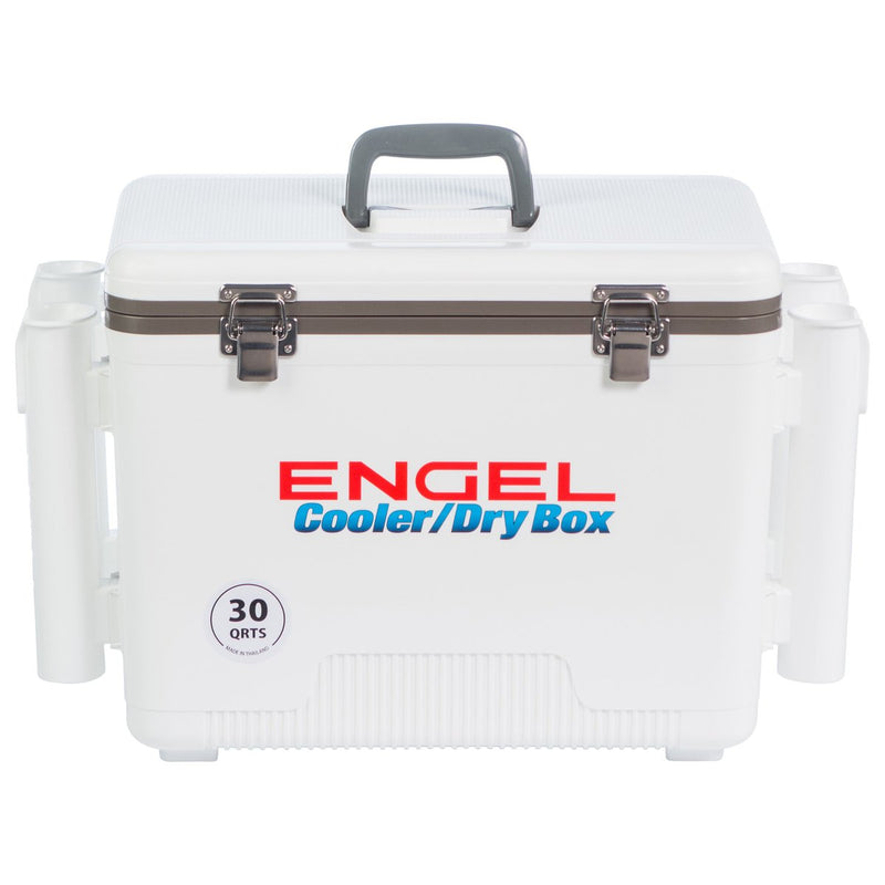 Load image into Gallery viewer, Engel 30 Quart Drybox/Cooler with Rod Holders
