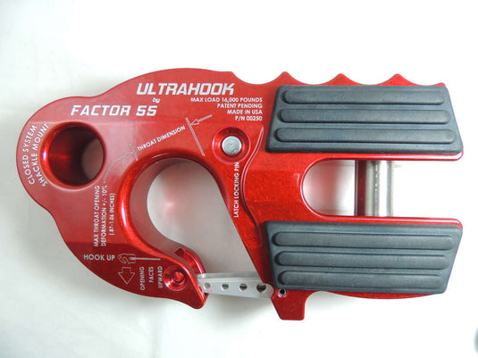 Factor 55 UltraHook Winch Hook Shackle Mount
